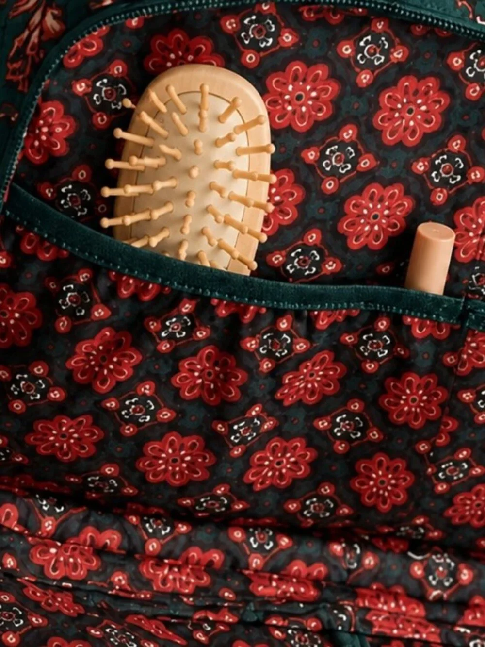 Vera Bradley Ultimate Travel Case Victorian Vines Premium Cotton NWT